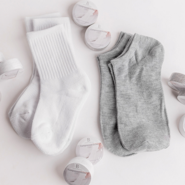 B Luxury Compressed Socks